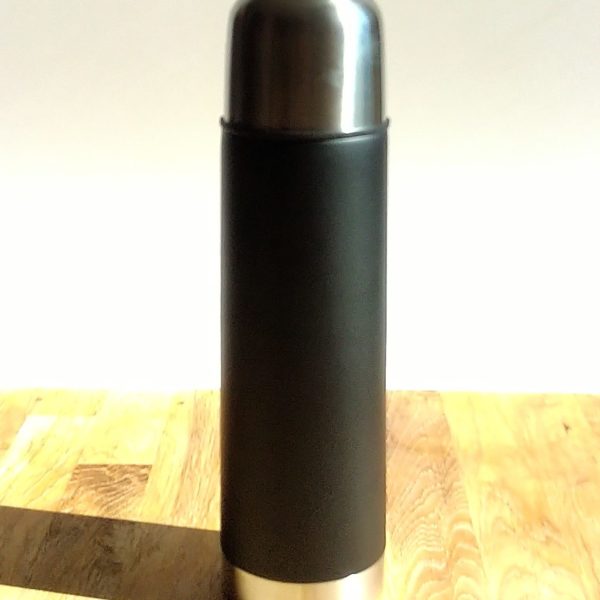 Stainless Steel Vaccum Flask - Black